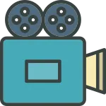 Film Camera SVG Icon